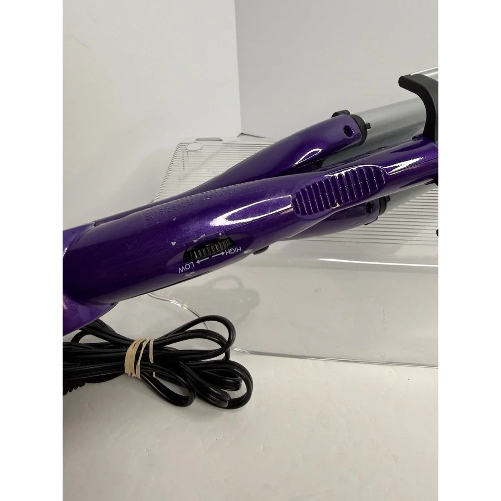 Bed Head TIGI‎ Wave Artist Deep Wave Hair Crimper Purple Works Great